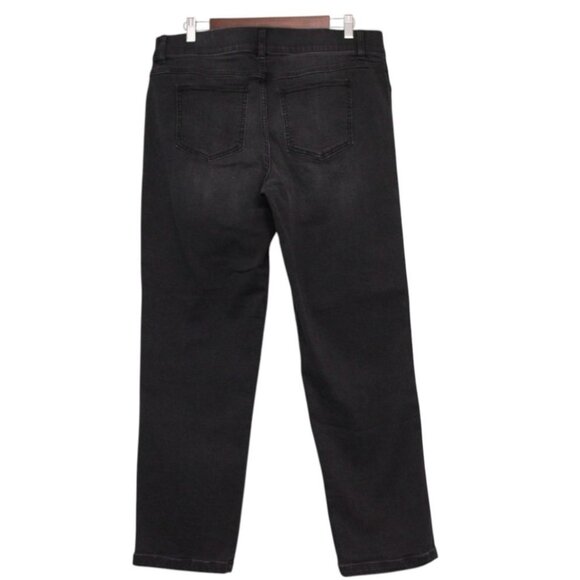 SPANX Black Straight Leg Jeans - Picture 7 of 12